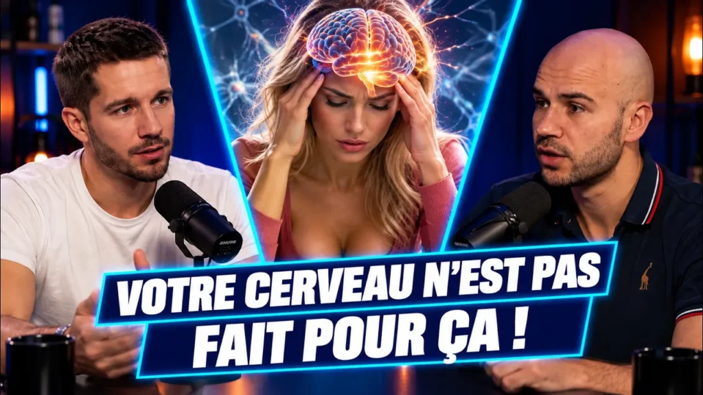 Vignette de l'episode de podcast : Votre cerveau n'est pas câblé pour la productivité, mais pour survivre